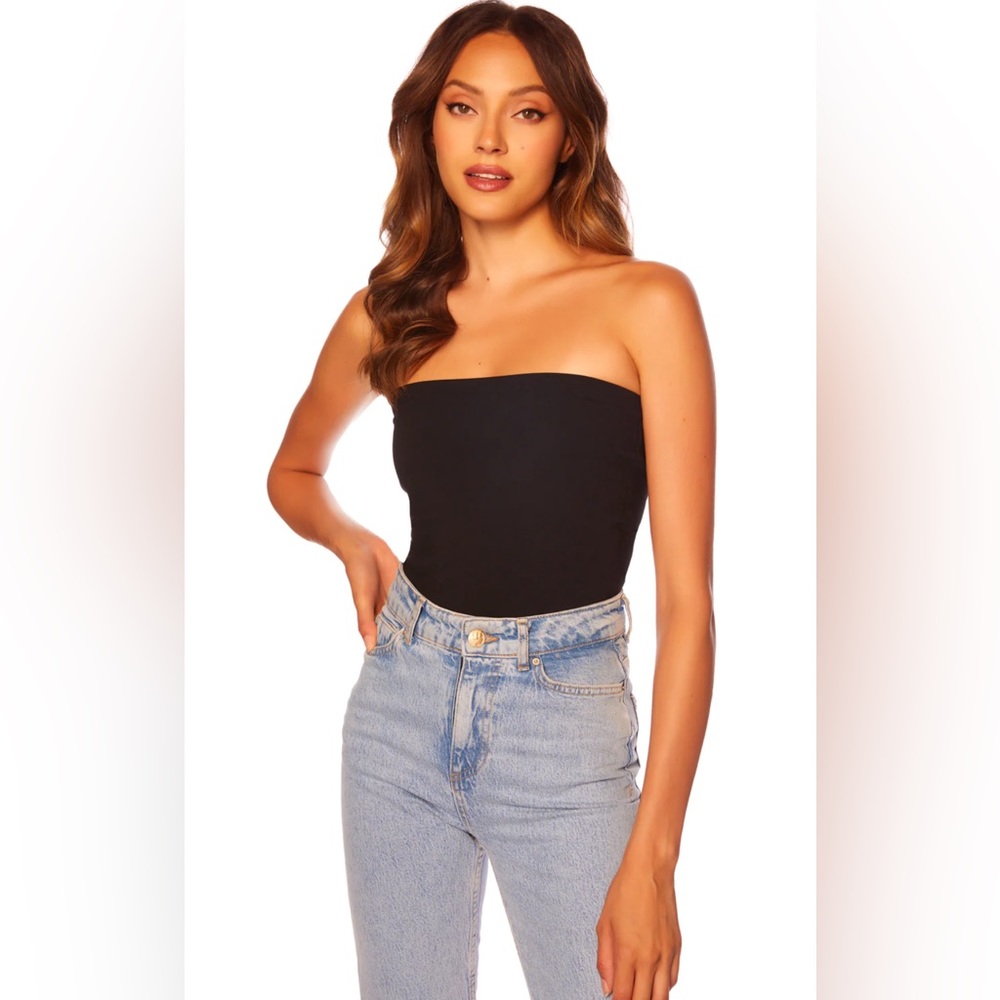 Susana Monaco grey Strapless Tube Top